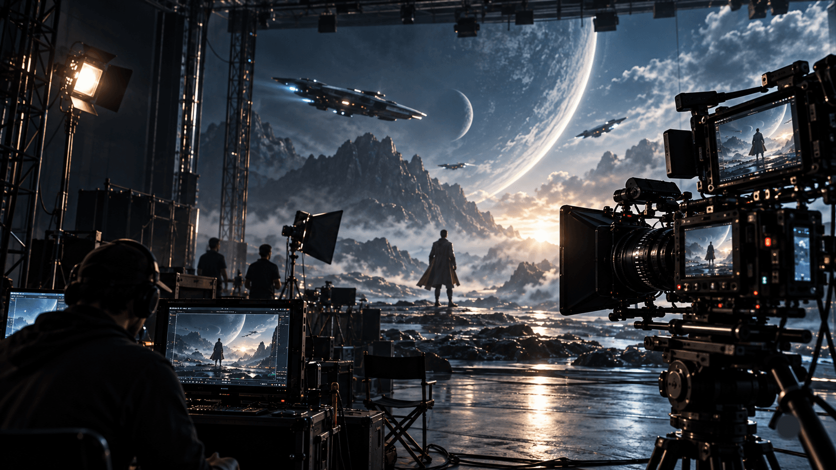 Cinematic visual effects preview for FILM VFX — The Glitch VFX